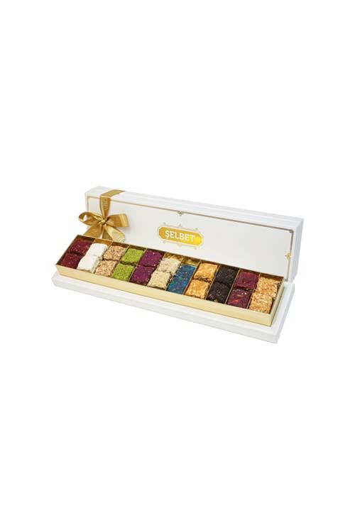 22'li Karışık Şelbet Baklava Lokum Kutu