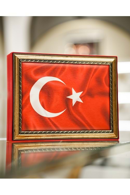 Türk Bayrak Lokum Kutu